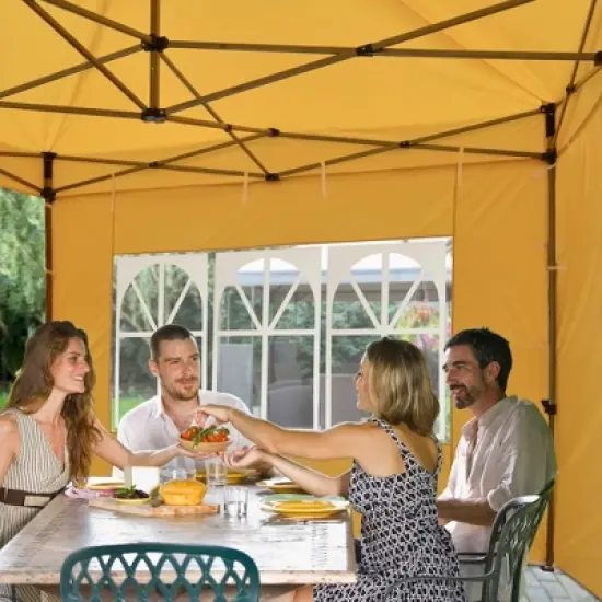 InstaHibit Privacy Window Sidewall UV30+ Fits 10x10ft Canopy Gazebo 1 Piece image {7}