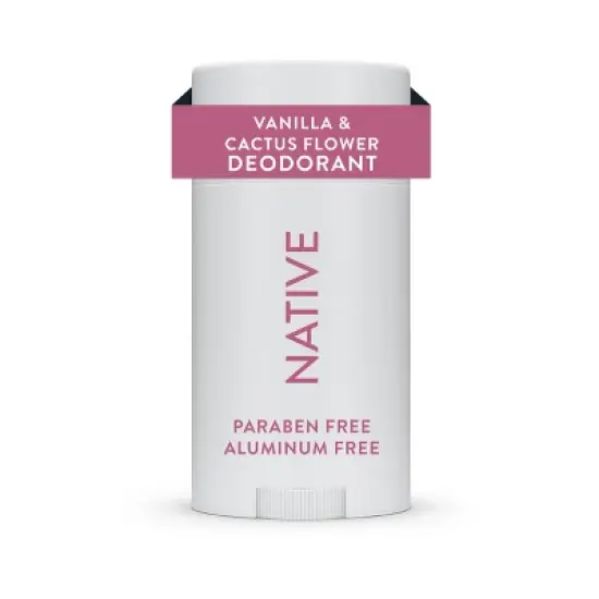 Native Solid Deodorant for Women & Men - Vanilla & Cactus Flower - 2.65oz image {9}