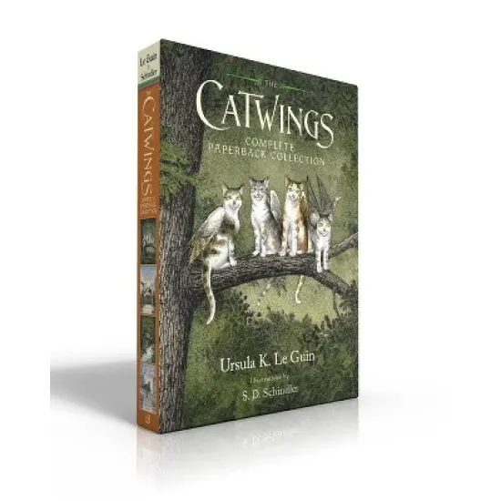 The Catwings Complete Paperback Collection (Boxed Set) - by  Ursula K Le Guin image {1}