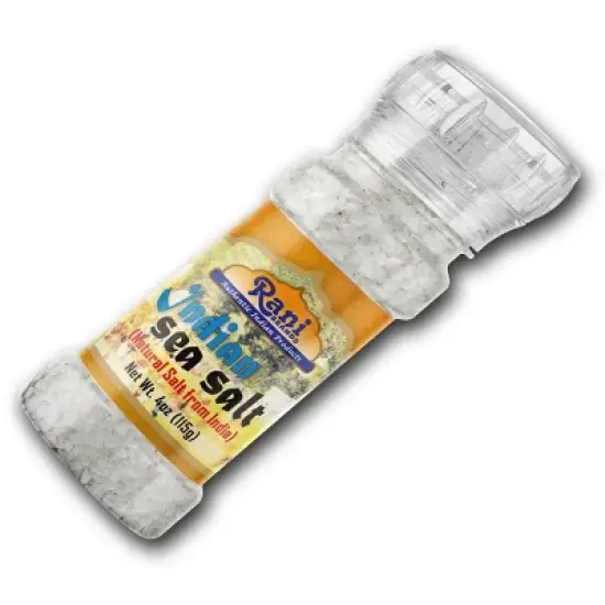 Indian Sea Salt Grinder Bottle - 4oz (115g) - Rani Brand Authentic Indian Products image {5}