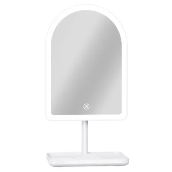Impressions Vanity SLAYssentials Arch Tri-Tone LED Tabletop Makeup Mirror image {6}