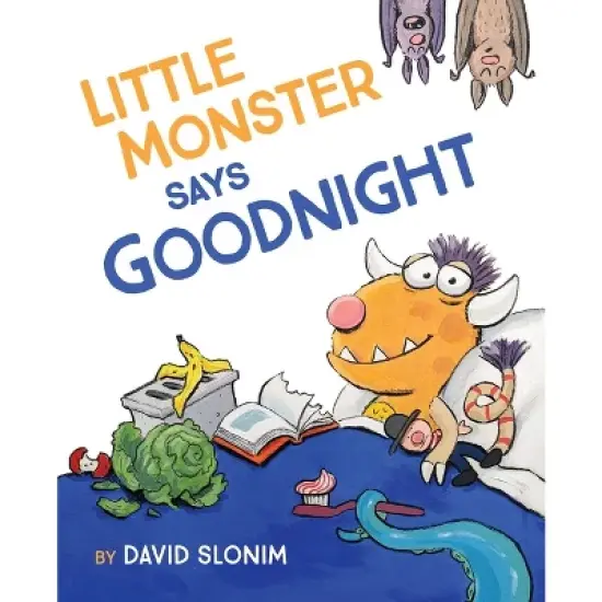 Little Monster Says Goodnight - by  David Slonim (Hardcover) image {1}