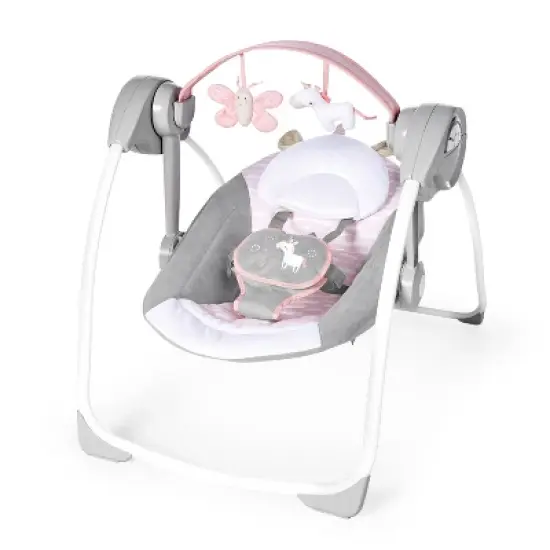 Ingenuity Comfort 2 Go Compact Portable Baby Swing with Music image {15}