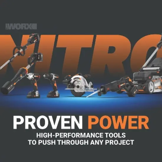 Worx Nitro WG633 20V Brushless Hydroshot Plus Portable Power Cleaner (710 MAX PSI) - Battery & Charger Included image {11}