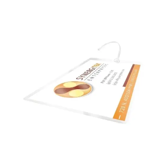 GBC HeatSeal LongLife Thermal Pouches ID Tag 100/Box (3202104) 389304 image {1}