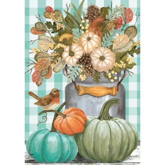 Briarwood Lane Fall Garden Flag 18x12.5 For Outdoor Pastel Pumpkins Garden Flag Flag For Fall Garden Flag Flags For Outside image {4}