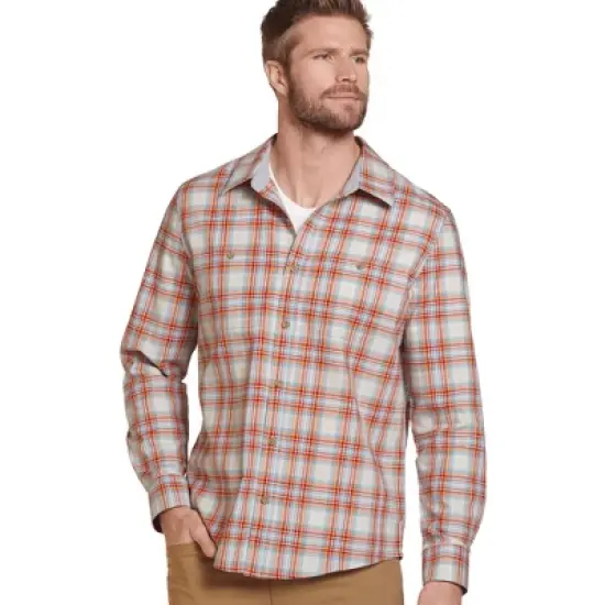 Jockey Men's Outdoors Long Sleeve Woven Button-Up Shirt image {5}