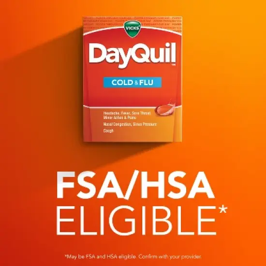 Vicks DayQuil Cold & Flu Multi-Symptom Medicine LiquiCaps - 24ct image {4}