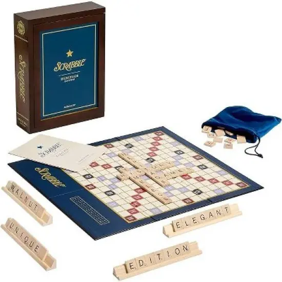 WS Game Company Scrabble Heritage Edition Board Game image {7}