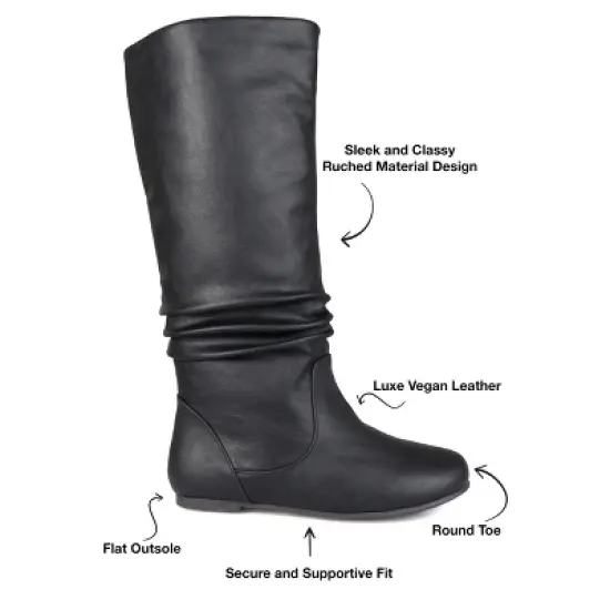 Journee Collection Extra Wide Calf Women's Jayne Boot image {7}