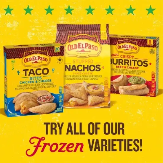 Old El Paso Frozen Chicken & Cheese Taco Bites - 13oz/20ct image {8}