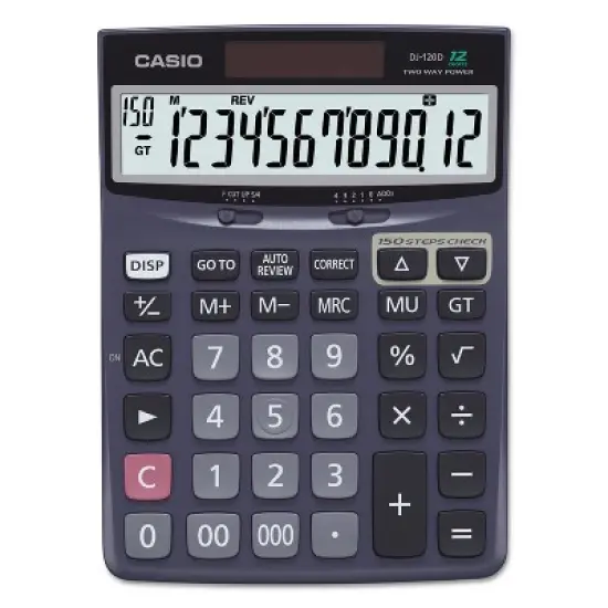 Casio DJ120D Calculator image {2}