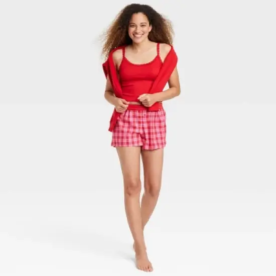 Women's Boxer Pajama Shorts - Colsie&trade; image {6}