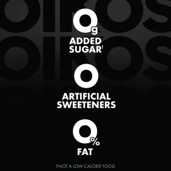 OIKOS Plain Greek Yogurt - 18g protein 32oz image {3}