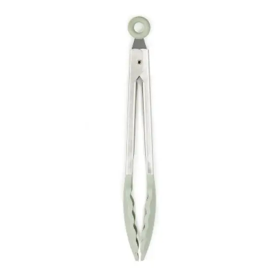 BergHOFF Balance Silicone Serving Tongs, Recycled Material, Sage image {9}