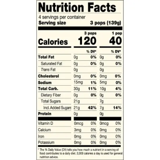 Bomb Pop Original (Cherry, Lime, Blue Raspberry) Frozen Bars - 12pk/21 fl oz image {5}