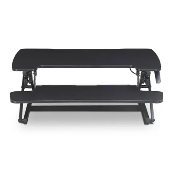 Large Ergo Height Adjustable Standing Desk Converter - True Seating image {5}