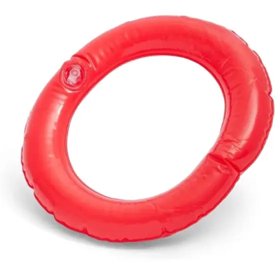 Blue Panda Christmas Inflatable Reindeer Antler Ring Toss Game, Includes 2 Hats & 24 Rings for Holiday Party Supplies, Winter Fun Family Activity image {2}