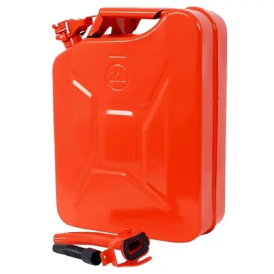 1 pcs 20 Liter/5 Gallon Fuel Can With Flexible Spout Petrol Diesel Storage Can Portable Cans Fuel Tank Steel Fuel Can image {5}
