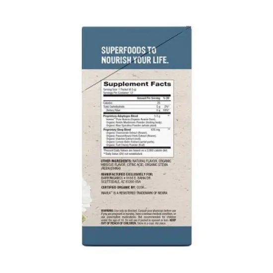 BareOrganics Vegan Superfood Water Enhancer Powder Packets - 12ct image {5}