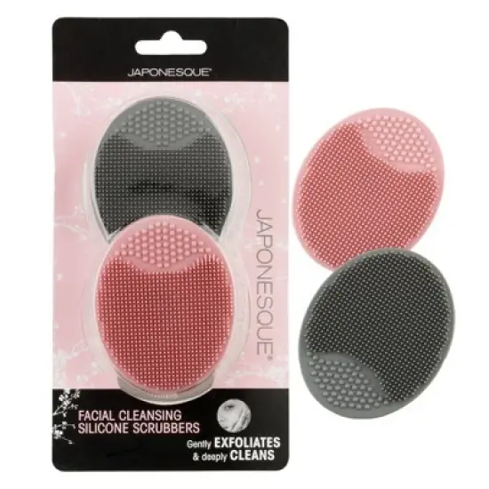 JAPONESQUE Facial Cleansing Silicone Scrubber Tool - 2ct image {8}