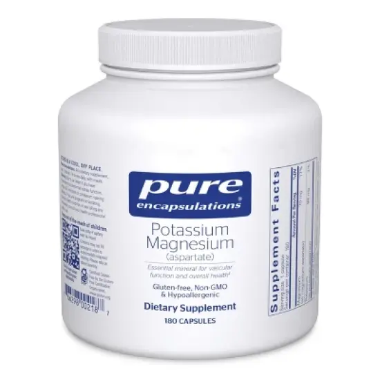 Pure Encapsulations Potassium Magnesium (Aspartate) - Supplement to Support Heart, Muscular, Bone, and Nerve Health* image {8}