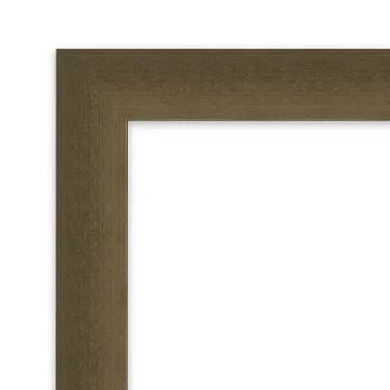 Amanti Art Blaine Light Bronze Narrow Framed Dry Erase Magnetic Board image {3}