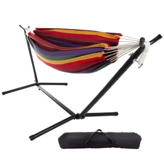 Hastings Home Double Hammock and Stand image {9}