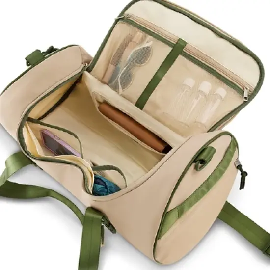 Bearpaw Women's Nylon Carry On Duffel Bag for Sports, Adventure, Weekenders, Overnight, and Travel image {5}