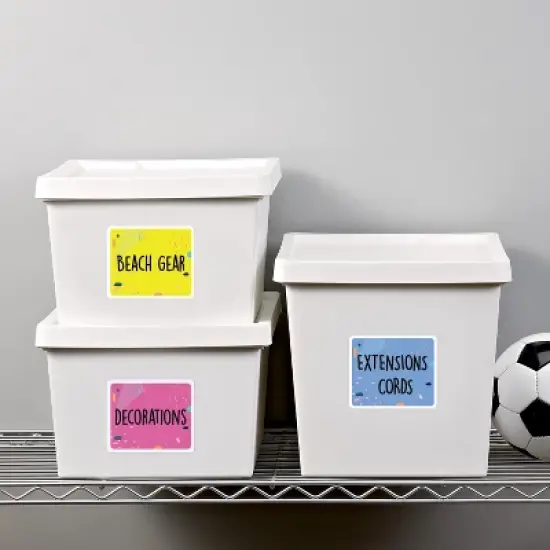 Avery TrueBlock Shipping Labels, Sure Feed Technology, Permanent Adhesive, 3-1/3" x 4", 150 Labels (8164) image {2}