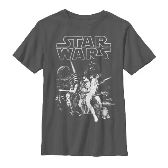 Boy's Star Wars Classic Poster T-Shirt image {2}