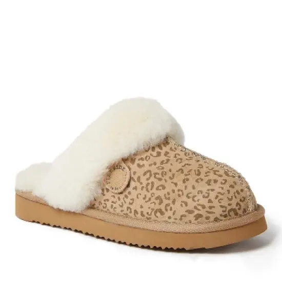 Fireside By Dearfoams Women's Sydney Genuine Shearling Scuff image {5}