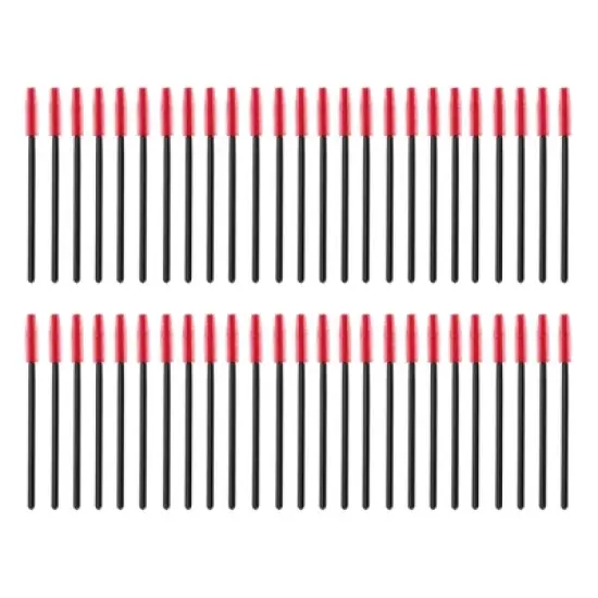 Unique Bargains Convenient Silicone Eyelash Brush 50 Pcs image {16}