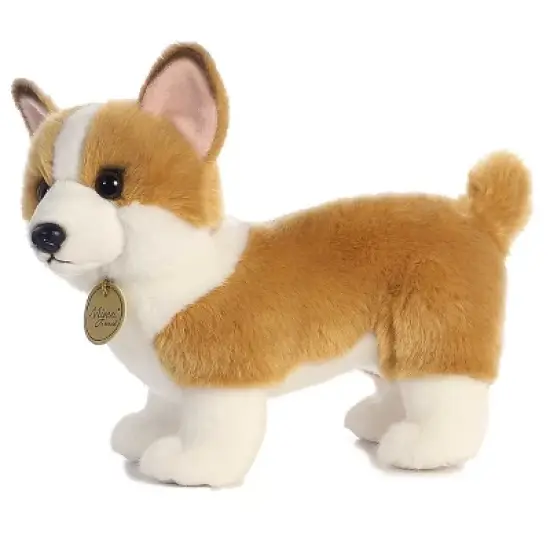 Aurora Miyoni 10.5" Corgi Brown Stuffed Animal image {2}