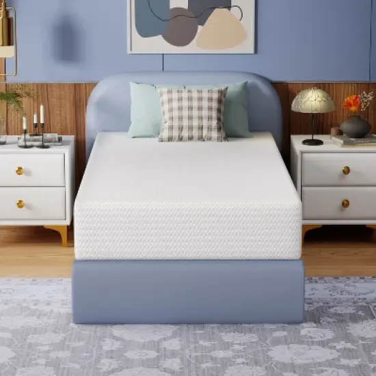 BestMassage 10 Inch Mattress Gel Memory Foam Mattress Medium Firmness Mattresses for Cool Sleep & Pressure Relief CertiPUR-US Certified image {12}