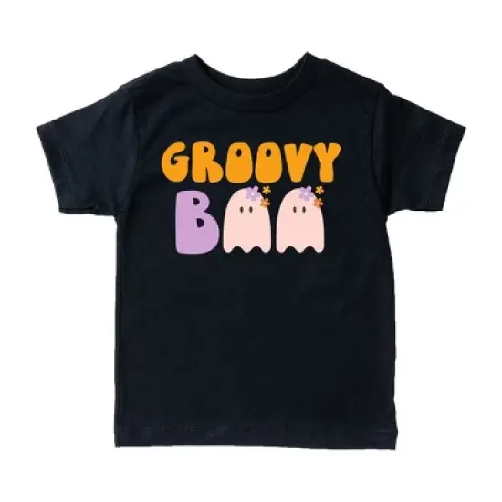 The Juniper Shop Groovy Boo Ghost Kids Short Sleeve Tee image {4}