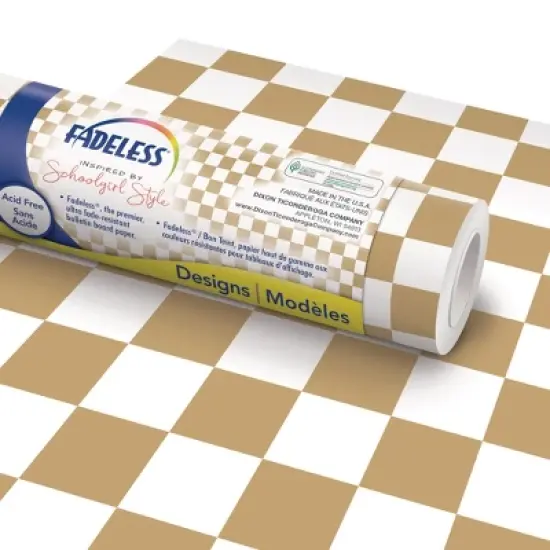 Fadeless&reg; Schoolgirl Style&trade; Bulletin Board Paper, 48" x 50' Roll, Sweater Weather image {3}