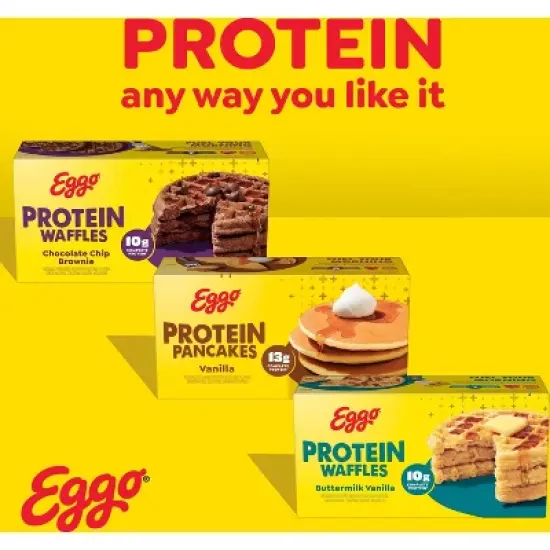 Eggo Frozen Protein Strawberry Delight Waffles - 12.3oz/10ct image {8}