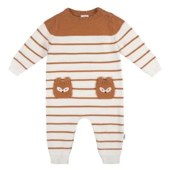 Gerber Baby and Toddler Boys' Sweater Knit Footless Romper image {9}