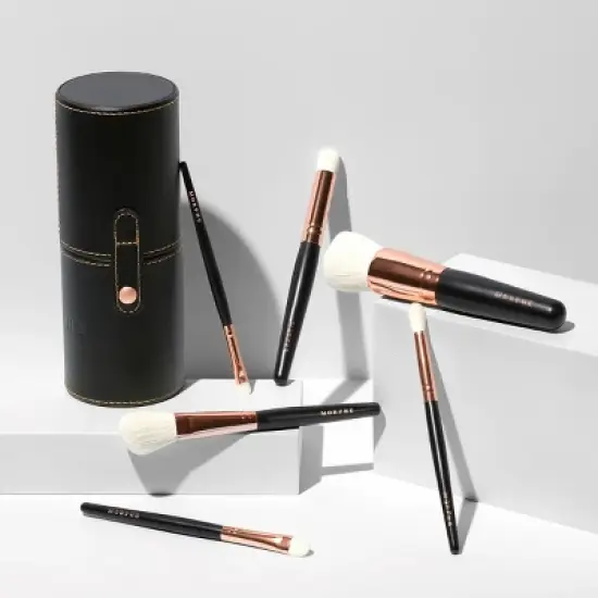 Morphe Ros&eacute; Away Travel Brush Set - 6pc - Ulta Beauty image {3}