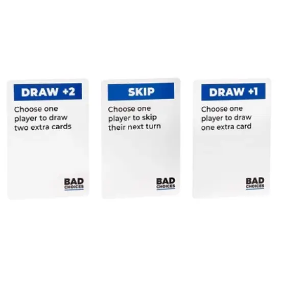 Bad Choices Board Game: Dyce Games Party Card, Creative Thinking, 3-10 Players image {1}