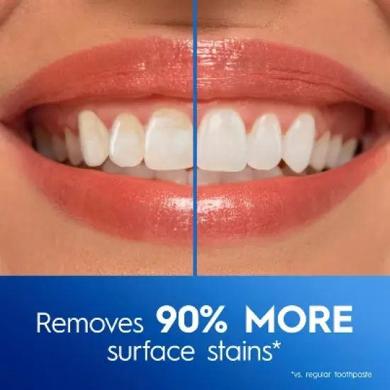 Crest 3D White Advanced Charcoal Teeth Whitening Toothpaste image {2}