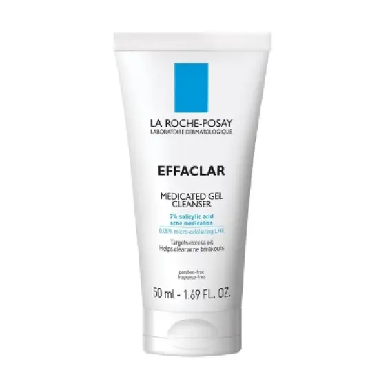 La Roche Posay Effaclar Acne Face Cleanser Medicated Gel Face Cleanser with Salicylic Acid for Acne Prone Skin image {12}