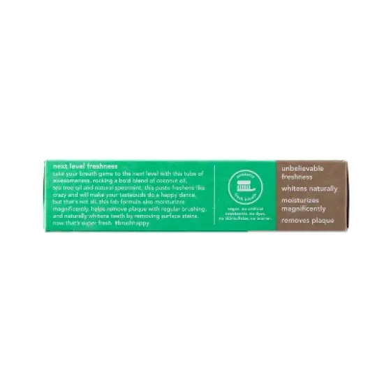 hello Super Fresh Fluoride Free Toothpaste - Natural Spearmint - 4.7oz image {12}