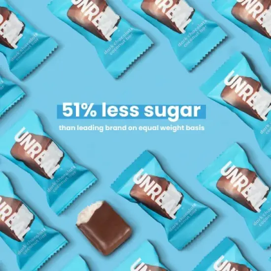UNREAL Dark Chocolate Coconut Candy  Bars - 4.2oz image {2}