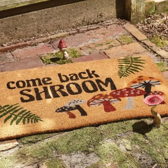 Split P Come Back Shroom Doormat image {1}