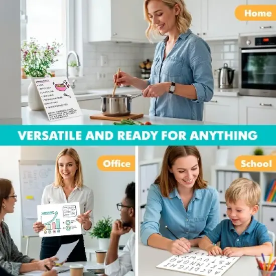 SCRIBBLEDO Blank Dry Erase Board 9"x12" image {4}