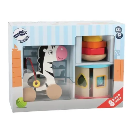 Small Foot Wooden 3-in-1 Motor Skills Playset image {4}