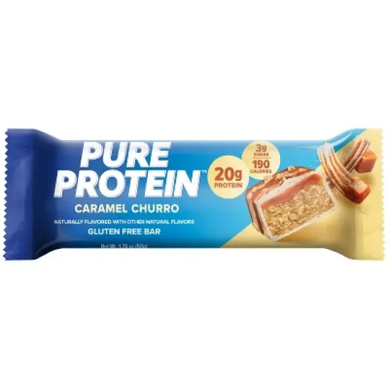 Pure Protein 20g Protein Bar - Caramel Churro - 12ct image {1}