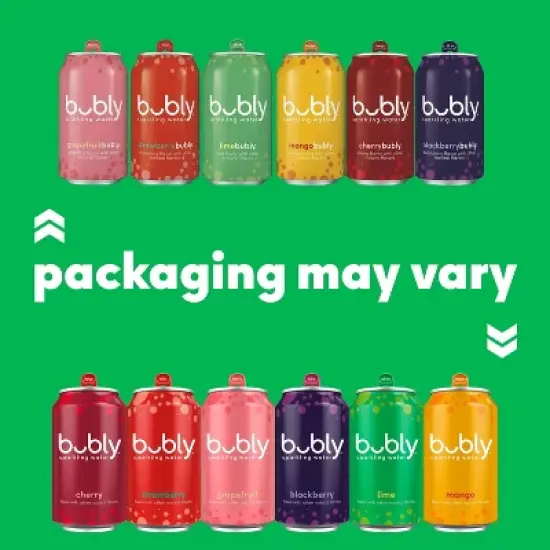 bubly Mango Sparkling Water - 8pk/12 fl oz Cans image {8}